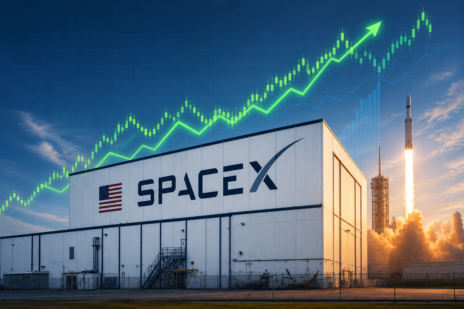 SpaceX stock price