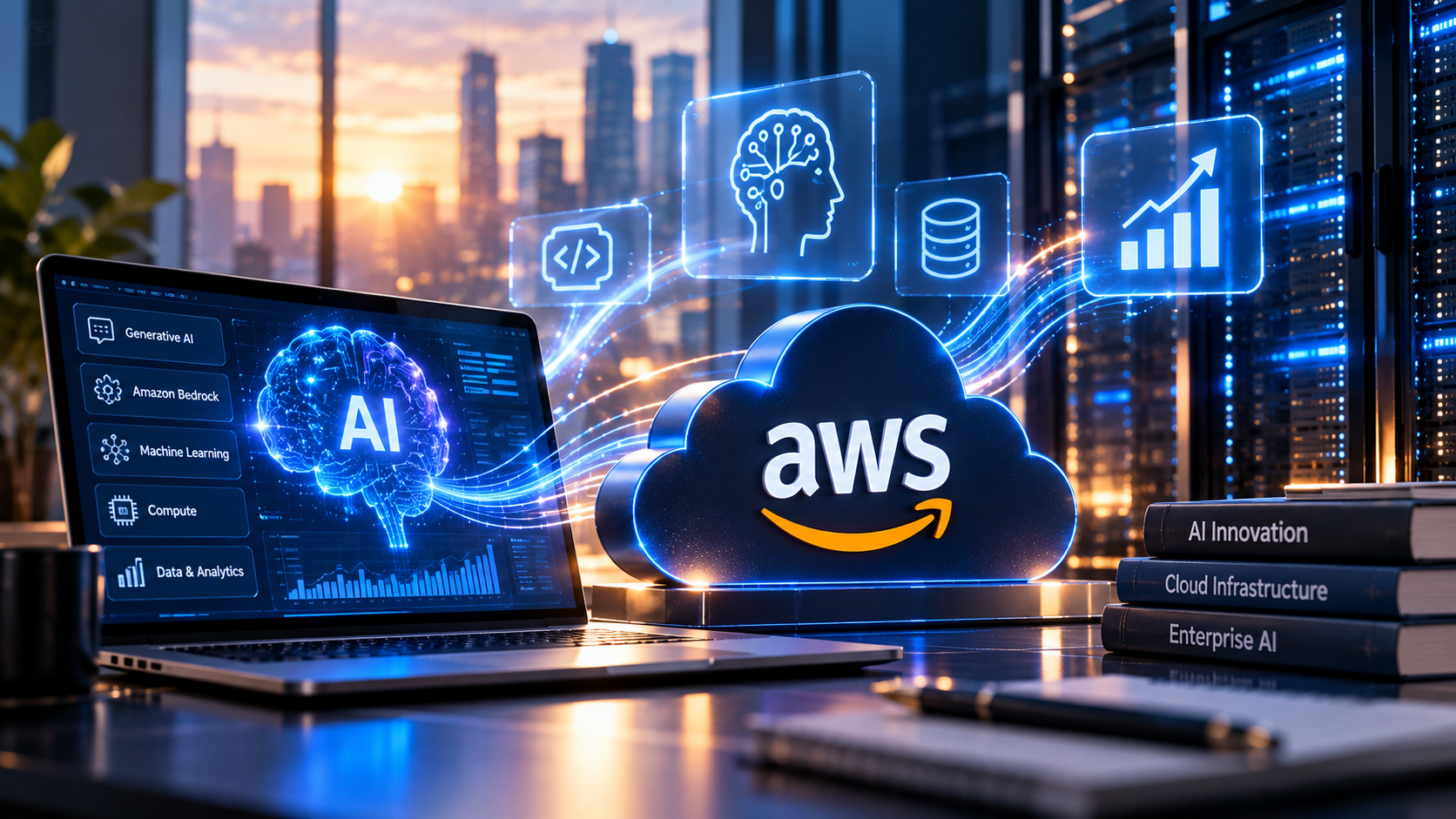 AWS revenue growth chart — Amazon stock forecast analysis